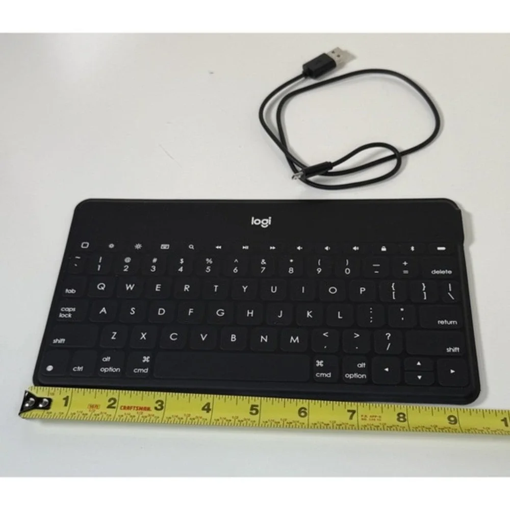 Logitech Keys-To-Go Ultra-Portable Bluetooth Keyboard for‎ iPad iPhone  81-08